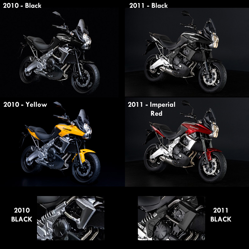 Kawasaki versys on sale 650 colors